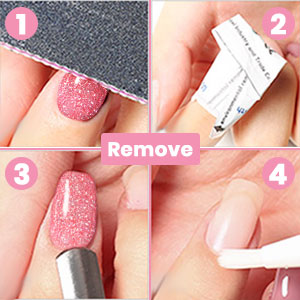 remove gel polish