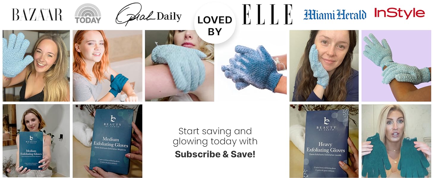 exfoliating glove exfoliate gloves shower bath for exfoliation women men exfoliant wash body