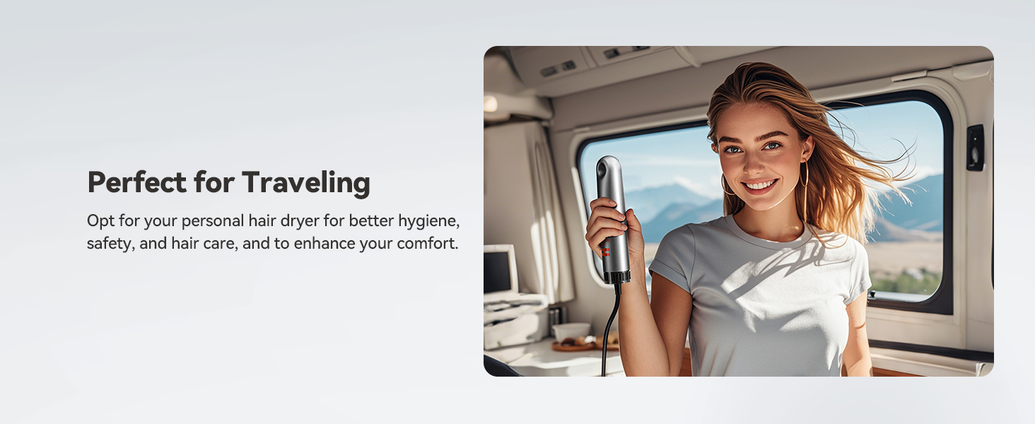 travel hair dryer
