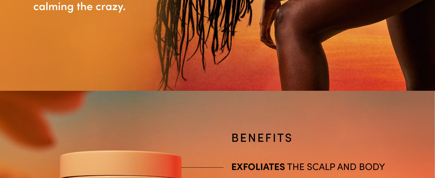 As a dual scalp exfoliator and skin moisturizer, this scrub is all you need for soft, clean skin