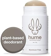 Hume Supernatural Aluminum Free Deodorant for Women & Men - Probiotic, and Plant-Based - Long-Las...