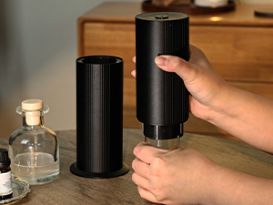 Bluetooth Waterless Diffuser, Essential Oil Diffuser for home with Cold Air Tech 100ML