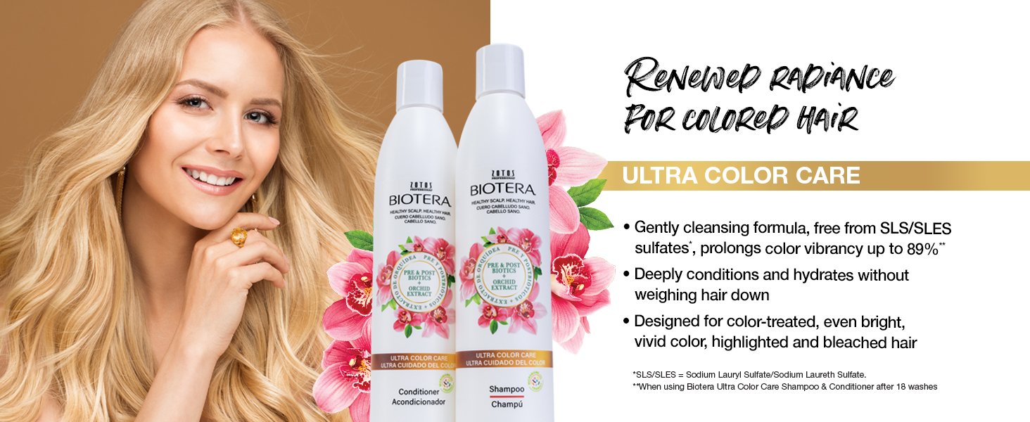 Biotera Ultra Color Care Shampoo and Conditioner