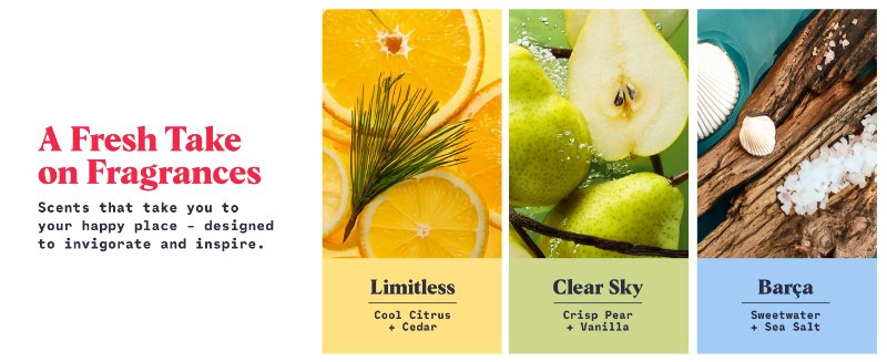 The Freshest Fragrances