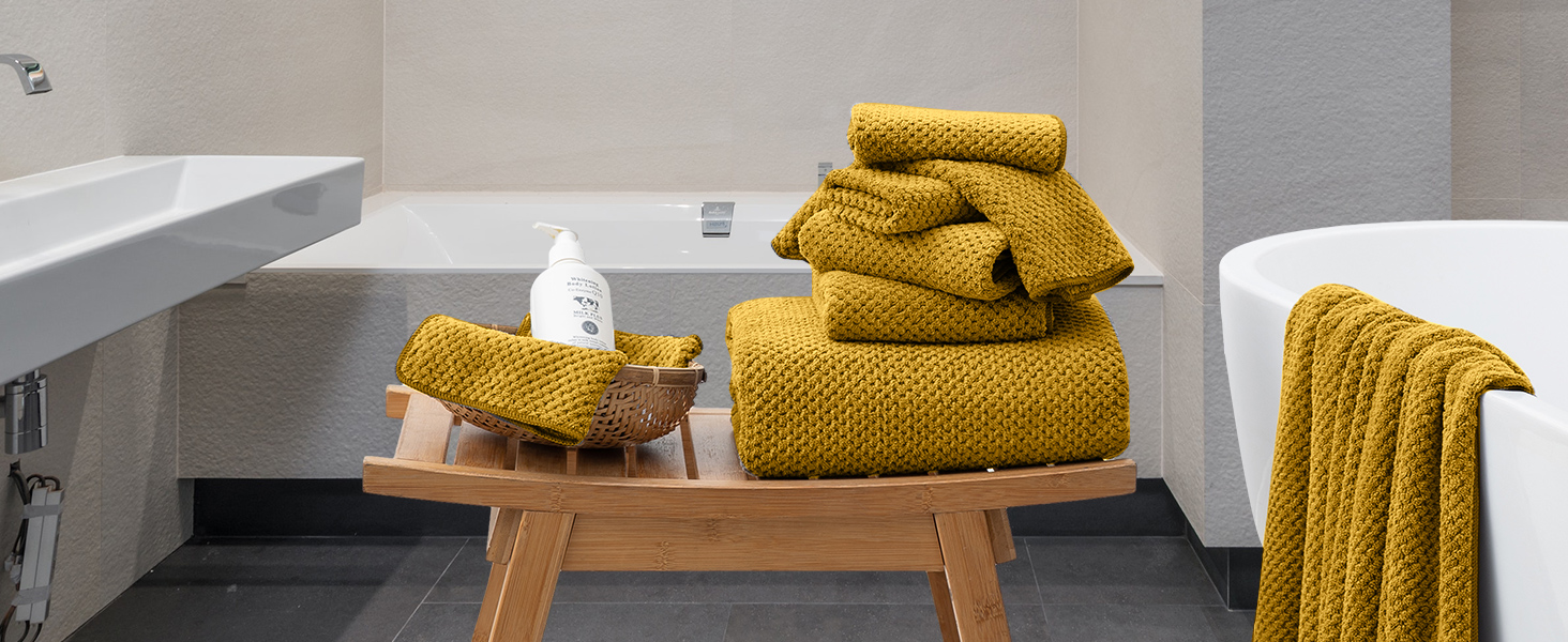 bathroom towel set