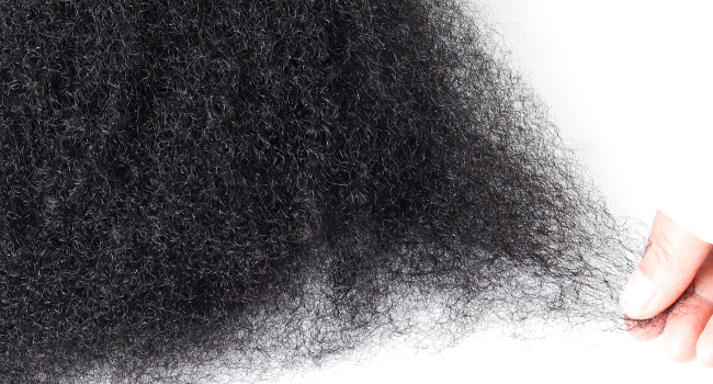 afro kinkys curly bulk human hair