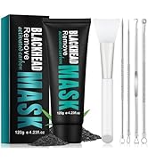 Blackhead Remover Mask - Deep Cleansing Charcoal Peel-Off Mask for Women & Men, Suitable for Oily...
