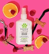Hempz Petz Dog Deodorizing Cologne Mist, Creamy Citrus Orange & Red Raspberry Herbal Cologne & Hy...