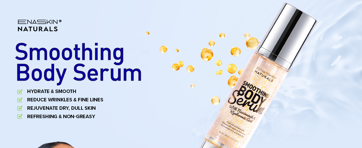 smoothing body serum