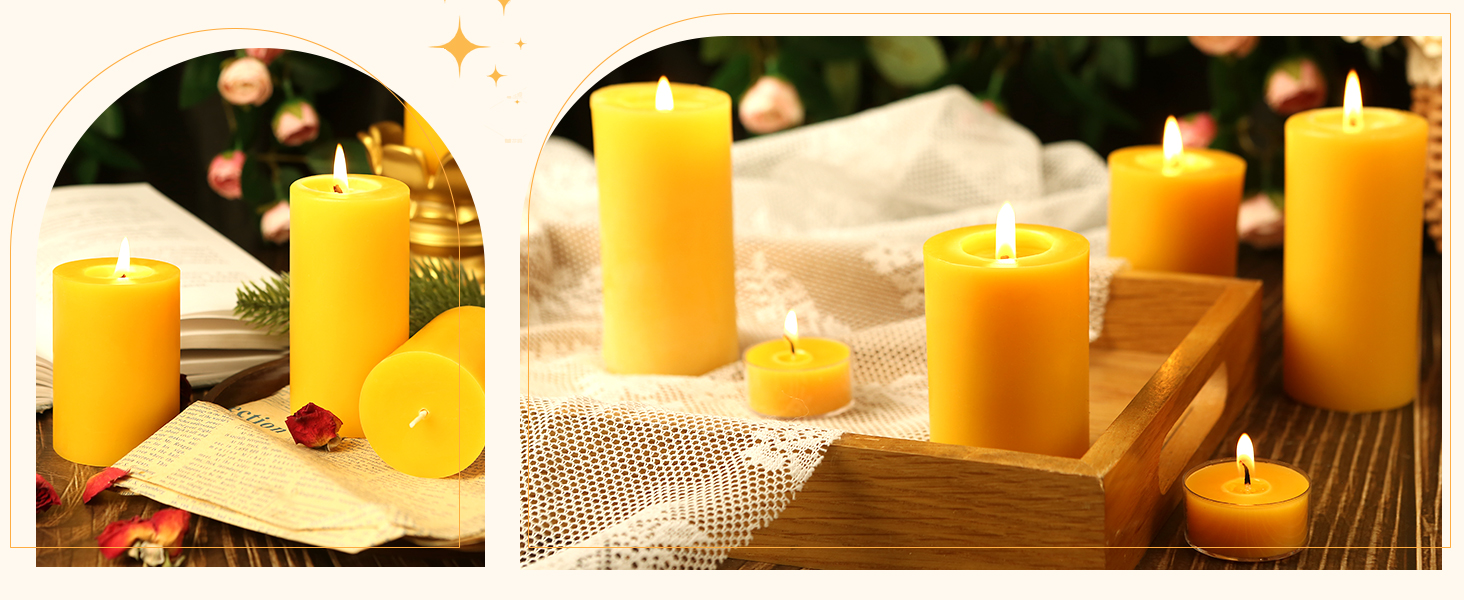 Bees Wax Candles