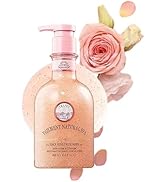 VEILMENT NATURAL SPA 2-in-1 BODY WASH & BODY SCRUB BLACK ROSE(13.53fl.oz) - Natural Exfoliating S...