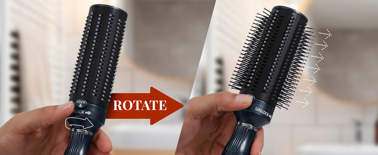 Hair Brush Navy