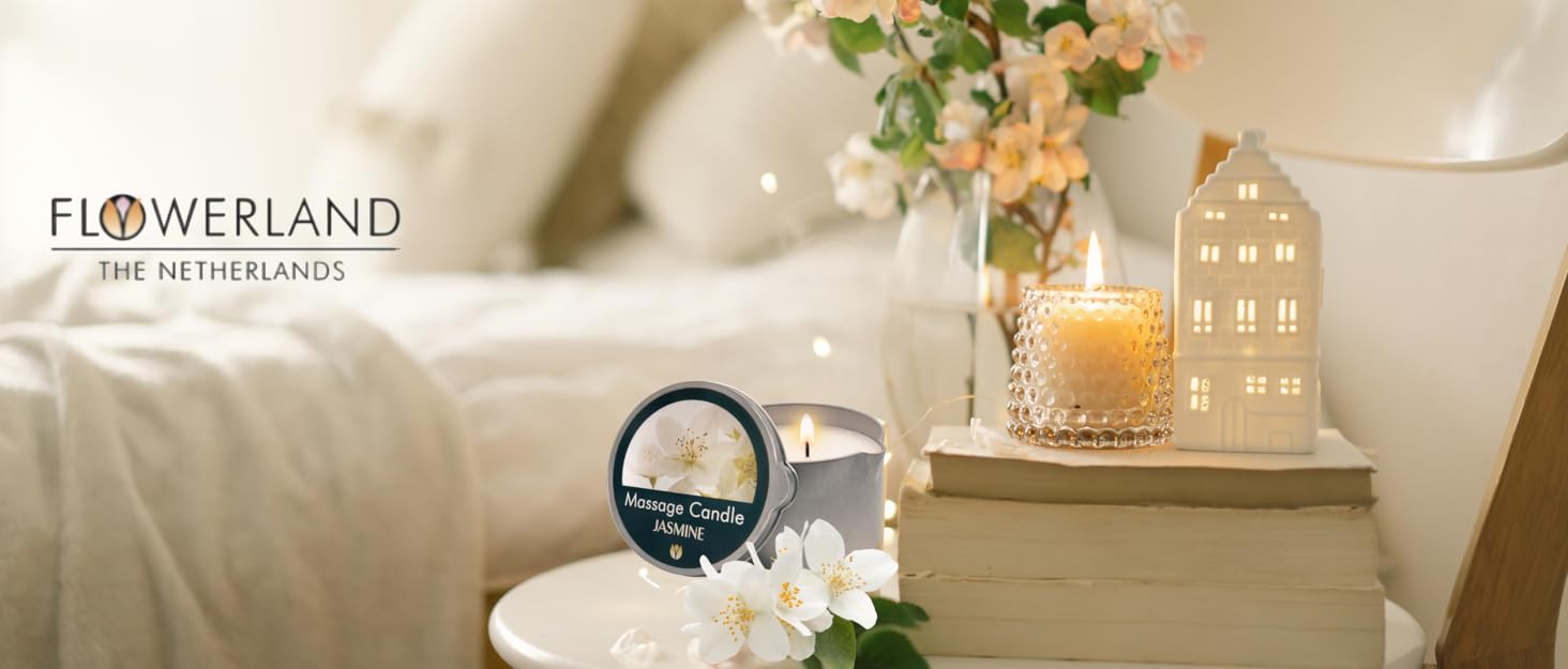 jasmine Massage oil candle