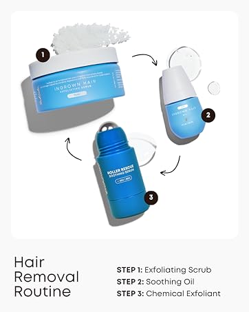 hair removal routine