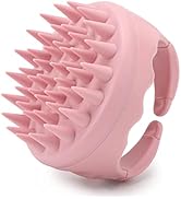 Scalp Massager Shampoo Brush Hair Scrubber Scalp Brush Silicone Scalp Exfoliator Hair Wash Tool f...