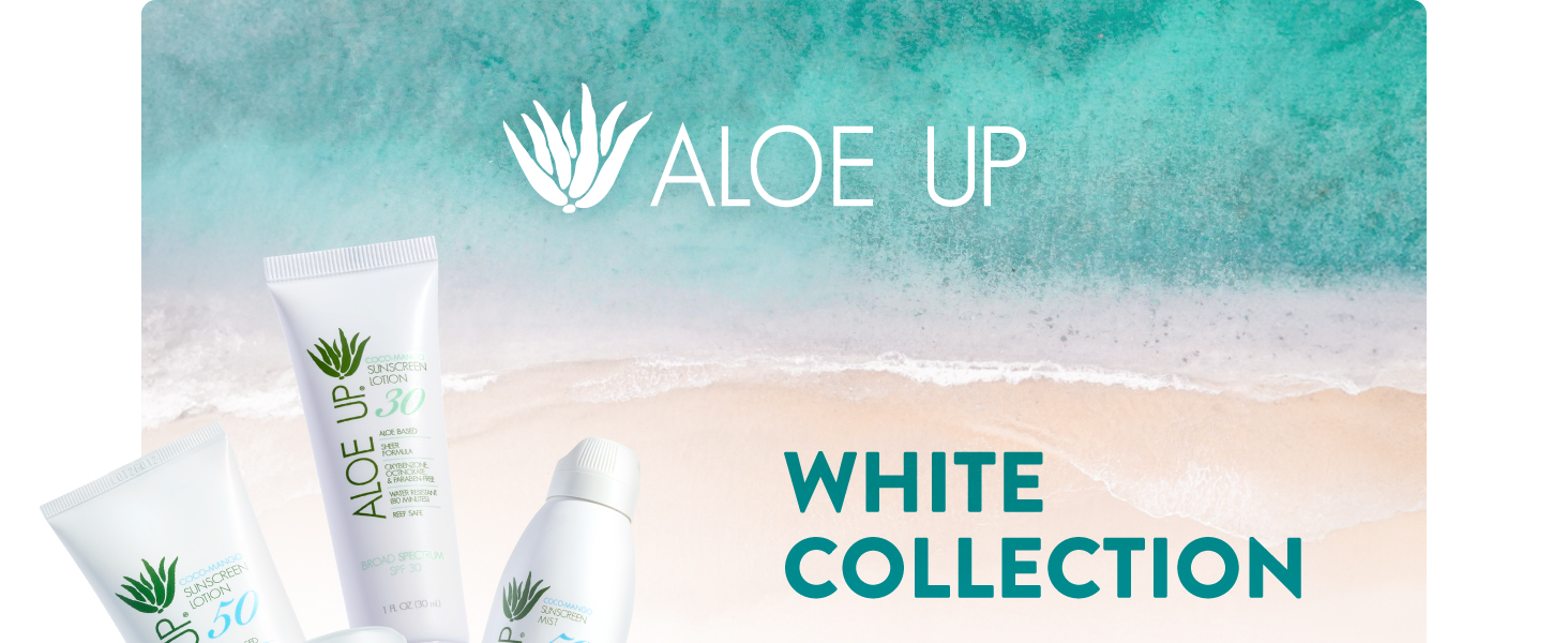 Aloe Up White Collection