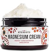 Magnesium Good Night Cream | Relieves Muscle Tension and Leg Cramps | Night Lotion Safe for Pregn...