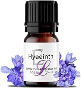 Hyacinth Fragrance Oil, 10 ml Premium, Long Lasting Diffuser Oils, Elegant, Delightful Essential ...