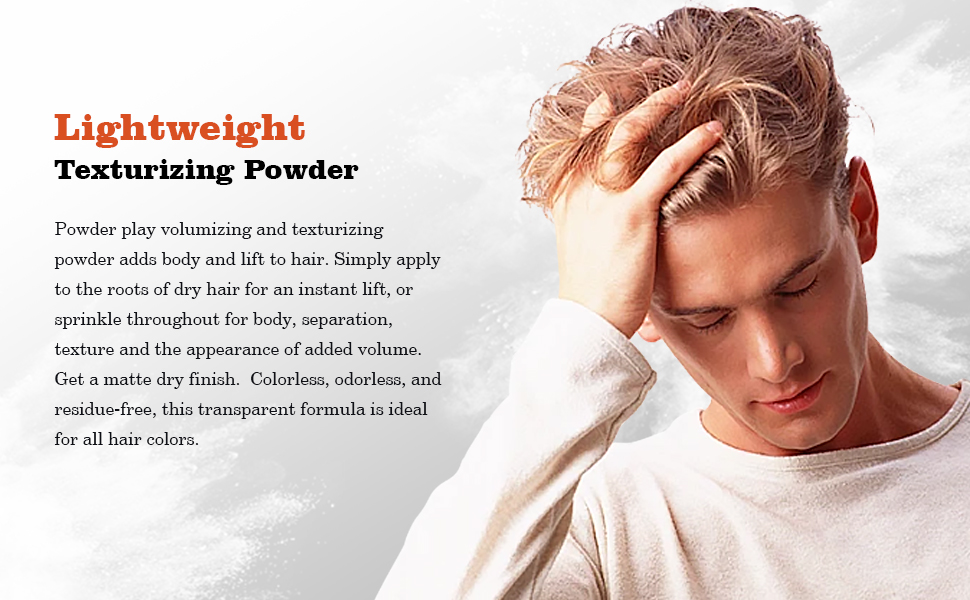 hair styling powder
