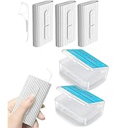 Portable Dental Floss Dispenser 4 Boxs,Holy Rose Travel Floss Picks Case 2 Box,Adults Floss Stick...