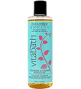 Vitabath Cleansing & Foaming Shower Oil Nourishing Body Wash & Hydrate Daily Essential Dry Skin Q...