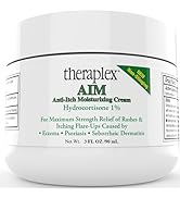 Theraplex AIM - Anti-Itch Moisturizing Cream (3 oz) - Non-stinging, Relieves Itching, Rashes, Fla...