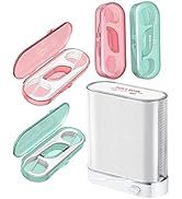 Dental Floss Dispenser,Holy Rose Floss Picks,Portable Floss Case 4 Boxes with Floss Sticks,High T...
