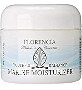 Florencia Marine Moisturizer Youthful Radiance; Face & Neck Cream Ultra Hydrating with Hyaluronic...