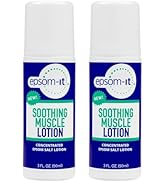 EPSOM-IT Soothing Muscle Lotion - Roll On Epsom Salt Lotion with Arnica for Muscle Aches and Stif...