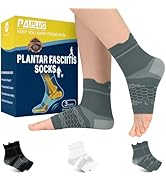 PAPLUS 3 Pairs Ankle Brace for Men and Women, Foot Brace for Plantar Fasciitis and Achilles Tendo...