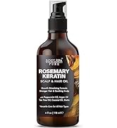 SOULSPA PURE Rosemary Hair Oil - Keratin Infused, Strengthens, Revitalizes & Promotes Hair Growth...