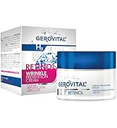GEROVITAL RETINOL Anti Wrinkle Retinol Cream with Vitamin A and Vitamin E, contains Sepilift Comp...