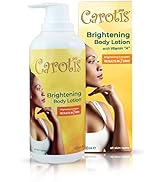 Carotis, Skin Brightening Lotion - 13.5 Fl oz / 400ml |For Body, Knees, Elbows, Hands, with Carro...
