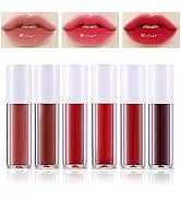 NVLEPTAP 6 Colors Lip Stain Tint Set Tinta Para Labios Korean Lip Tint Lip Stain Long Lasting Wat...