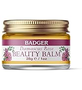 Badger Damascus Rose Beauty Balm - Certified Organic 28 g/1oz