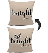 Bridal Shower Reversible Black Soft Pillow Cover, Wedding Anniversary Bridal Shower Gifts, Gift f...