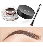 NVLEPTAP Eyebrow Pomade,Brow Pomade Gel High Pigment Eyebrow Cream Gel Filling & Shaping Tinted B...