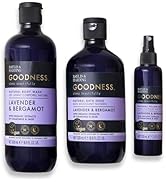 Baylis & Harding Body, Bath, and Pillow Set | Lavender & Bergamot | Luxury Bath Soak, Body Wash, ...