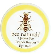 Bee Naturals Queen Best Eye Balm Peeper Keeper - Eyelid Cream Reduces Crows Feet, Wrinkles & Fine...