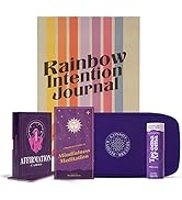 PURPLE CANYON Self-Reflection Kit | Travel Case Includes Manifestation Journal, Affirmation Cards...