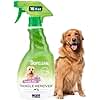 TropiClean Dog Detangler Spray Dematting, Leave in Conditioner, Perfect for Doodles & All Coat Types, Sweet Refreshing Scent, Made in the USA, 16 oz.