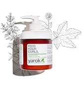 Yarok Feed Your Curls Organic Styling Cream, 8oz, Made from Aloe Vera, Ylang Ylang, Coconut and G...