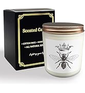 Mancheng-zi Queen Bee Candle,Queen Bee Birthday Gifts for Girls Women,Bee Gifts for Bee Lovers,Be...