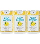 SpaRoom Hydrating Hand Sanitizer, 62% Alcohol with Aloe Vera & Essential Oils, Citrus Scent, 0.5 ...