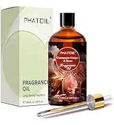 PHATOIL Champagne Grapes & Roses Fragrance Oils for Diffuser, 3.38FL.OZ Diffuser Oils for Home, P...