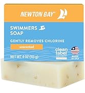 Newton Bay Swimmers Soap | All Natural Body and Face Wash Soap Bar | Gently Washes Away Chlorine ...