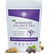 Aromlife Hormone Balance Tea for Women Support Menstrual Cycle & Help to Get Pregnant Fast, 10 Lo...