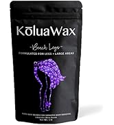 KoluaWax Hard Wax Beads for Hair Removal – Coarse Hair Formula – Face, Brazilian, Underarms, Back...
