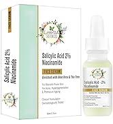 Luxura Sciences Salicylic Acid 2% Face Serum, Niacinamide Serum 30ml - Mild Exfoliant - Pore Redu...