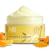 ANAI RUI Turmeric Moisturizer Face Cream with Vitamin C, Natural Day and Night Turmeric Face Crea...